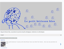 Tablet Screenshot of lepetitherissonbleu.blogspot.com