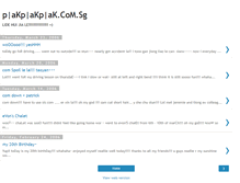 Tablet Screenshot of piakiepiakiepiakie.blogspot.com