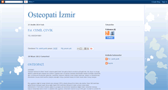 Desktop Screenshot of osteopatiizmir.blogspot.com