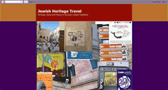 Desktop Screenshot of jewish-heritage-travel.blogspot.com