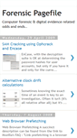 Mobile Screenshot of forensicpagefile.blogspot.com