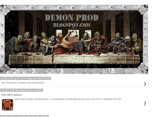 Tablet Screenshot of demonprod.blogspot.com