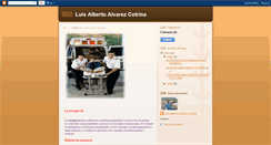 Desktop Screenshot of luisalbertoalvarezcotrina.blogspot.com