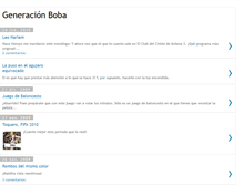 Tablet Screenshot of generacionboba.blogspot.com