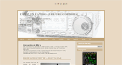 Desktop Screenshot of ea7hfg.blogspot.com