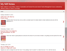 Tablet Screenshot of myniftnotes.blogspot.com