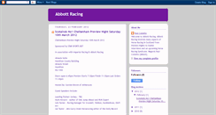 Desktop Screenshot of abbottracing.blogspot.com