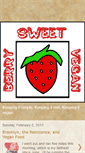 Mobile Screenshot of berrysweetvegan.blogspot.com