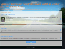 Tablet Screenshot of discoveryelementaryfair.blogspot.com