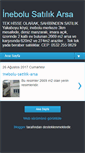 Mobile Screenshot of inebolu-satilik-arsa.blogspot.com