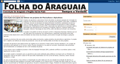 Desktop Screenshot of folhadoaraguaia.blogspot.com