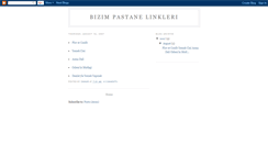Desktop Screenshot of bizimpastanelinkleri.blogspot.com