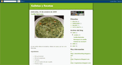 Desktop Screenshot of galletasyrecetas.blogspot.com