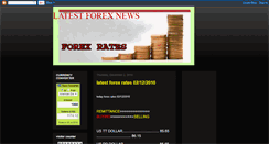 Desktop Screenshot of latestforexrates.blogspot.com