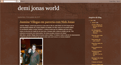 Desktop Screenshot of demijonasworld.blogspot.com