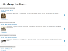 Tablet Screenshot of itsalwaysteatime.blogspot.com