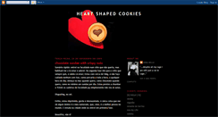 Desktop Screenshot of heart-shaped-cookies.blogspot.com