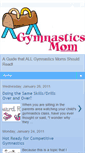 Mobile Screenshot of gymnastics-moms.blogspot.com