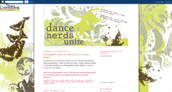 Desktop Screenshot of dancenerds.blogspot.com