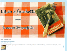 Tablet Screenshot of libroeforchetta.blogspot.com