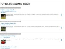 Tablet Screenshot of futboldeemilianozapata.blogspot.com