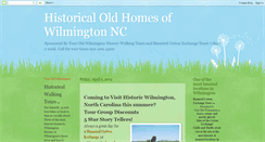 Desktop Screenshot of oldhomeofwilmingtonnc.blogspot.com