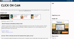 Desktop Screenshot of clickoncam.blogspot.com