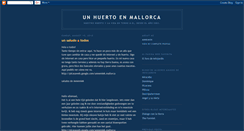 Desktop Screenshot of huerto-mallorca.blogspot.com