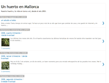 Tablet Screenshot of huerto-mallorca.blogspot.com