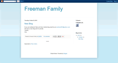 Desktop Screenshot of freemanfam4.blogspot.com