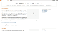 Desktop Screenshot of joueurs-de-football.blogspot.com