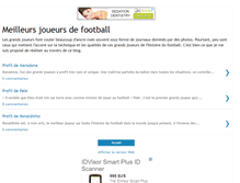 Tablet Screenshot of joueurs-de-football.blogspot.com