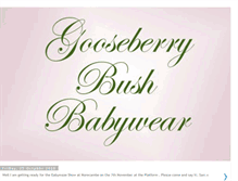 Tablet Screenshot of gooseberrybushbabywear.blogspot.com