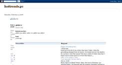 Desktop Screenshot of hottrends40.blogspot.com
