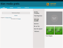 Tablet Screenshot of mediaiklangratis.blogspot.com