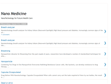 Tablet Screenshot of nanobiomedical.blogspot.com