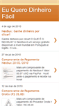 Mobile Screenshot of euquerodinheirofacil.blogspot.com