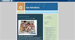 Desktop Screenshot of losmelodicos.blogspot.com