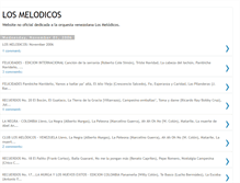 Tablet Screenshot of losmelodicos.blogspot.com