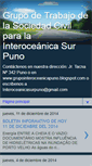 Mobile Screenshot of grupointeroceanicapuno.blogspot.com