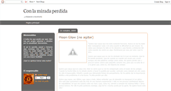 Desktop Screenshot of con-la-mirada-perdida.blogspot.com