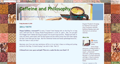 Desktop Screenshot of caffeineandphilosophy.blogspot.com