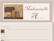 Tablet Screenshot of mademoiselleabrode.blogspot.com