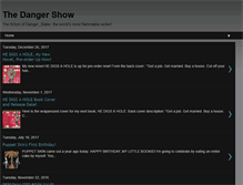 Tablet Screenshot of dangerslater.blogspot.com