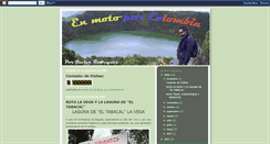 Desktop Screenshot of enmotoporcolombia.blogspot.com