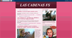 Desktop Screenshot of lascadenasfs.blogspot.com