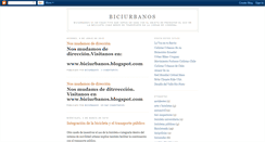 Desktop Screenshot of biciurbano.blogspot.com