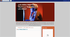 Desktop Screenshot of infanciaytelevision.blogspot.com