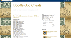 Desktop Screenshot of doodlegodcheats.blogspot.com