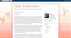 Desktop Screenshot of dadatraditionalist.blogspot.com